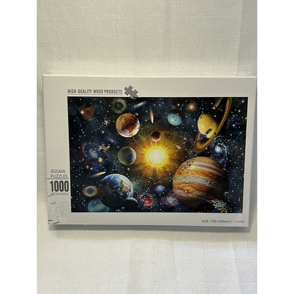 1000 Pieces Jigsaw Puzzle Kids Adult‎ Puzzle-sealed Planets